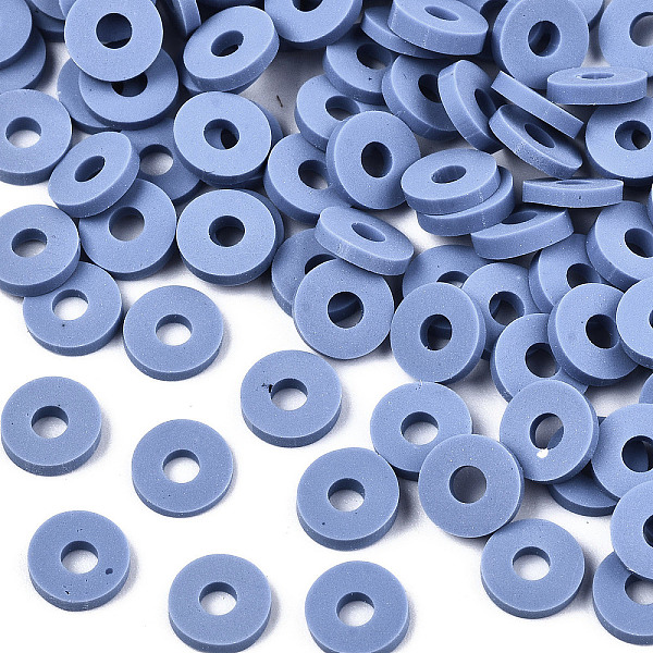 PandaHall Handmade Polymer Clay Beads, for DIY Jewelry Crafts Supplies, Disc/Flat Round, Heishi Beads, Cornflower Blue, 8x1mm, Hole: 2mm...
PandaHall Handmade Polymer Clay Beads, for DIY Jewelry Crafts Supplies, Disc/Flat Round, Heishi Beads, Cornflower Blue, 8x1mm, Hole: 2mm...