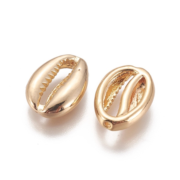 PandaHall Brass Beads, Cowrie Shell, Long-Lasting Plated, Nickel Free, Real 18K Gold Plated, 13.5x10x3.5mm, Hole: 0.8mm Brass Shell Shape
PandaHall Brass Beads, Cowrie Shell, Long-Lasting Plated, Nickel Free, Real 18K Gold Plated, 13.5x10x3.5mm, Hole: 0.8mm Brass Shell Shape