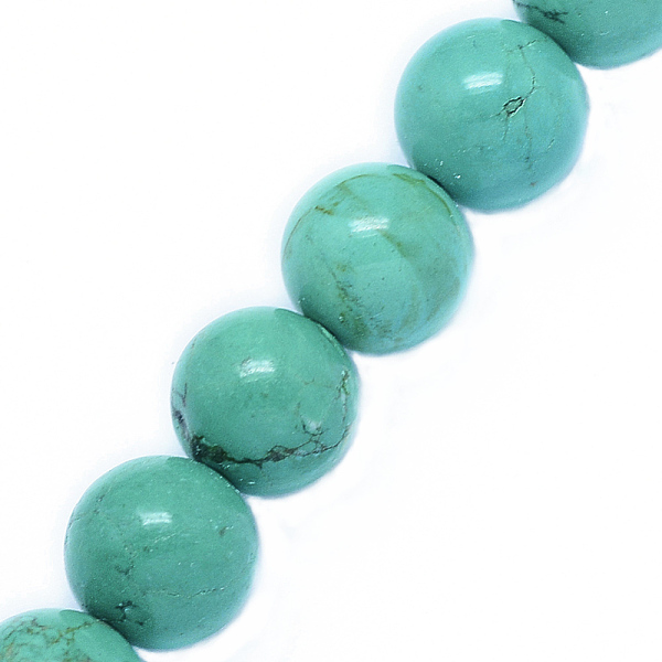 PandaHall Natural Howlite Beads Strands, Round, Dyed & Heated, Light Sea Green, 6mm, Hole: 0.8mm, about 65pcs/strand, 15.5 inch(39.5cm)...
PandaHall Natural Howlite Beads Strands, Round, Dyed & Heated, Light Sea Green, 6mm, Hole: 0.8mm, about 65pcs/strand, 15.5 inch(39.5cm)...