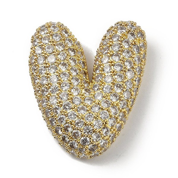 PandaHall Rack Plating Brass Micro Pave Clear Cubic Zirconia Pendants, Long-Lasting Plated, Real 18K Gold Plated, Letter V, 29.5x24x7mm...
PandaHall Rack Plating Brass Micro Pave Clear Cubic Zirconia Pendants, Long-Lasting Plated, Real 18K Gold Plated, Letter V, 29.5x24x7mm...