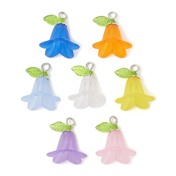 PandaHall Frosted Acrylic Pendants Kit, Flower, Mixed Color, 19.5~20x17.5~18mm, Hole: 2.5mm, 7pcs/set Acrylic Flower Multicolor
PandaHall Frosted Acrylic Pendants Kit, Flower, Mixed Color, 19.5~20x17.5~18mm, Hole: 2.5mm, 7pcs/set Acrylic Flower Multicolor