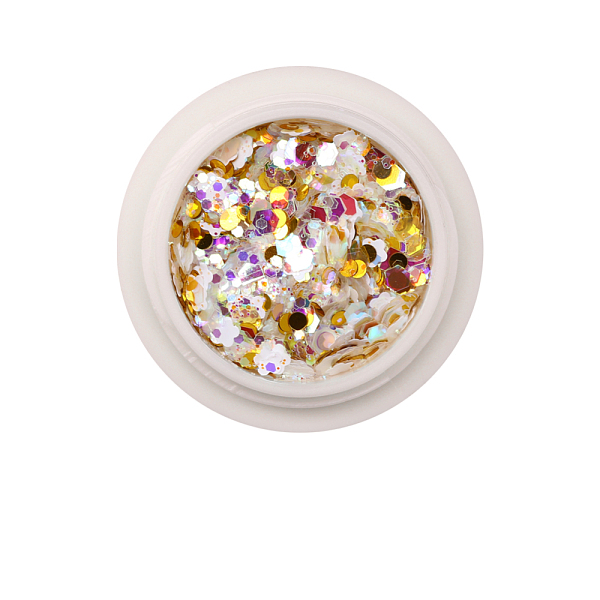 PandaHall Shining Nail Art Decoration Accessories, with Glitter Powder and Sequins, DIY Sparkly Paillette Tips Nail, Mixed Shapes, Goldenrod..., Gold
PandaHall Shining Nail Art Decoration Accessories, with Glitter Powder and Sequins, DIY Sparkly Paillette Tips Nail, Mixed Shapes, Goldenrod..., Gold