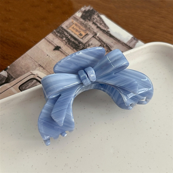PandaHall Cellulose Acetate & Iron Claw Hair Clips, Hair Accessories for Women & Girls, Bowknot, Light Steel Blue, 56x91x55mm Cellulose...
PandaHall Cellulose Acetate & Iron Claw Hair Clips, Hair Accessories for Women & Girls, Bowknot, Light Steel Blue, 56x91x55mm Cellulose...