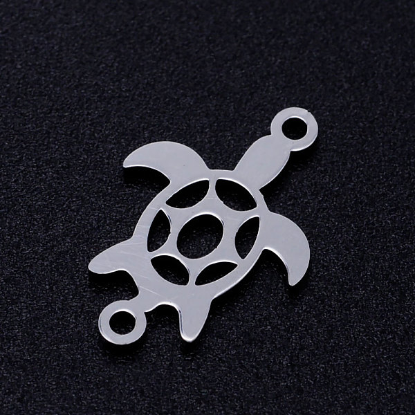 PandaHall 201 Stainless Steel Links connectors, Turtle, Stainless Steel Color, 18x12x1mm, Hole: 1.2mm 201 Stainless Steel Tortoise
PandaHall 201 Stainless Steel Links connectors, Turtle, Stainless Steel Color, 18x12x1mm, Hole: 1.2mm 201 Stainless Steel Tortoise