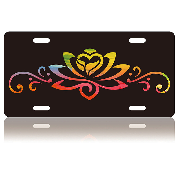 PandaHall Aluminum Alloy Decoration Frame, for Licence Plate, Rectangle, Flower, 150x300x8mm Aluminum Alloy Flower
PandaHall Aluminum Alloy Decoration Frame, for Licence Plate, Rectangle, Flower, 150x300x8mm Aluminum Alloy Flower