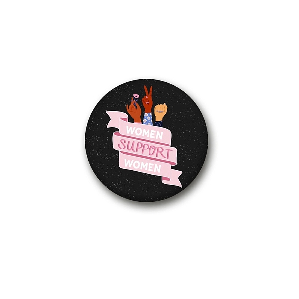 PandaHall Tinplate Brooch, Girl Power Brooch, Flat Round, Black, 44mm Iron Flat Round Black
PandaHall Tinplate Brooch, Girl Power Brooch, Flat Round, Black, 44mm Iron Flat Round Black
