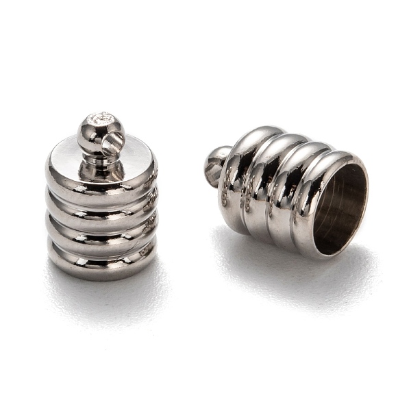 PandaHall Brass Cord Ends, Platinum, 11x8mm, Hole: 1mm, Inner Diameter: 6mm Brass
PandaHall Brass Cord Ends, Platinum, 11x8mm, Hole: 1mm, Inner Diameter: 6mm Brass