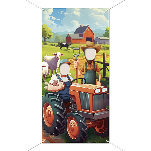 PandaHall WADORN Farm Animals Photo Door Banner Backdrop Decor, Large Fabric Photo Background Props Barnyard Animal Face Photography Banner...
PandaHall WADORN Farm Animals Photo Door Banner Backdrop Decor, Large Fabric Photo Background Props Barnyard Animal Face Photography Banner...