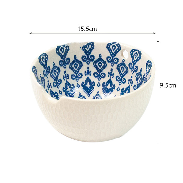 PandaHall Round Handmade Porcelain Yarn Bowl Holder, Knitting Wool Storage Basket with Holes to Prevent Slipping, Blue, 15.5x9.5cm Porcelain...
PandaHall Round Handmade Porcelain Yarn Bowl Holder, Knitting Wool Storage Basket with Holes to Prevent Slipping, Blue, 15.5x9.5cm Porcelain...