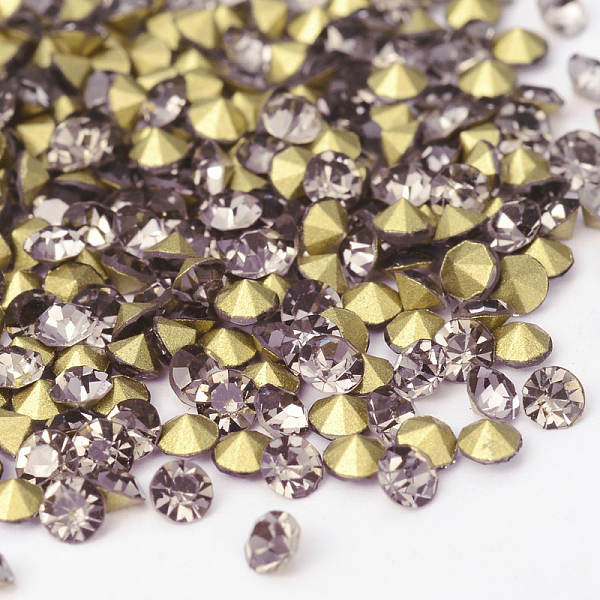 PandaHall Back Plated Grade A Diamond Glass Pointed Rhinestone, Black Diamond, 1.5~1.6mm, about 1440pcs/bag Glass Rhinestone Diamond Black
PandaHall Back Plated Grade A Diamond Glass Pointed Rhinestone, Black Diamond, 1.5~1.6mm, about 1440pcs/bag Glass Rhinestone Diamond Black
