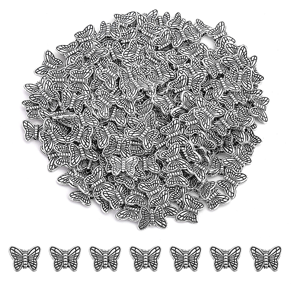 PandaHall CHGCRAFT Tibetan Style Alloy Butterfly Beads, Cadmium Free & Lead Free, Antique Silver, 8x10.5x3mm, Hole: 1mm, 200pcs/box Alloy...
PandaHall CHGCRAFT Tibetan Style Alloy Butterfly Beads, Cadmium Free & Lead Free, Antique Silver, 8x10.5x3mm, Hole: 1mm, 200pcs/box Alloy...