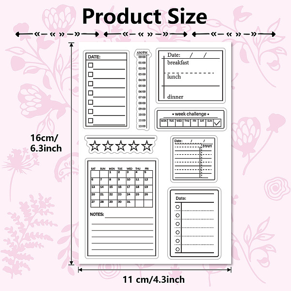 PandaHall Custom PVC Plastic Clear Stamps, for DIY Scrapbooking, Photo Album Decorative, Cards Making, Stamp Sheets, Film Frame, Others...
PandaHall Custom PVC Plastic Clear Stamps, for DIY Scrapbooking, Photo Album Decorative, Cards Making, Stamp Sheets, Film Frame, Others...