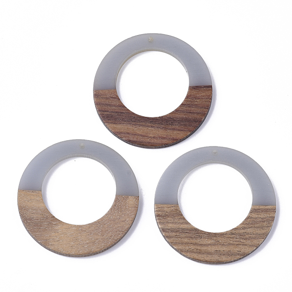 PandaHall Resin & Walnut Wood Pendants, Ring, Light Steel Blue, 49x4mm, Hole: 2mm Resin+Wood Ring Blue
PandaHall Resin & Walnut Wood Pendants, Ring, Light Steel Blue, 49x4mm, Hole: 2mm Resin+Wood Ring Blue
