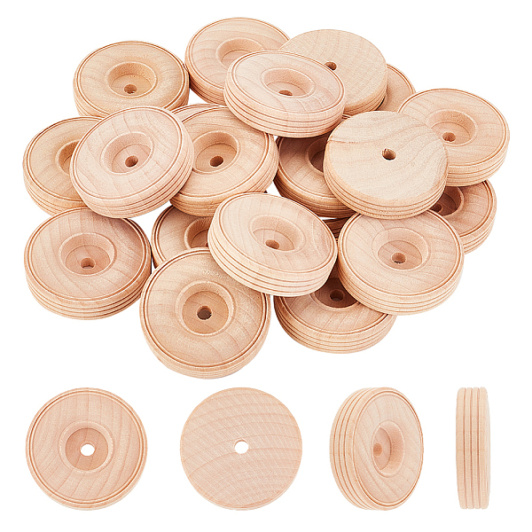 PandaHall Unfinshed Wood Wheel, DIY Wooden Craft Children Toys, Tan, 5x1.2cm, Hole: 6mm Wood Flat Round Orange
PandaHall Unfinshed Wood Wheel, DIY Wooden Craft Children Toys, Tan, 5x1.2cm, Hole: 6mm Wood Flat Round Orange