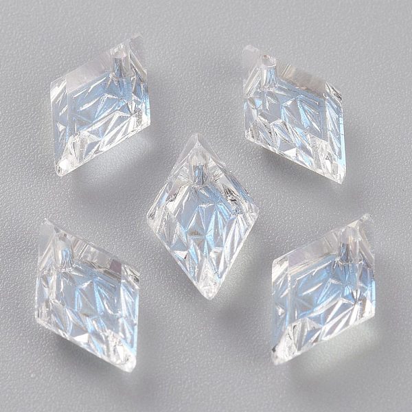 PandaHall Embossed Glass Rhinestone Pendants, Rhombus, Faceted, Moonlight, 13x8x4.2mm, Hole: 1.2mm Glass Rhombus Clear
PandaHall Embossed Glass Rhinestone Pendants, Rhombus, Faceted, Moonlight, 13x8x4.2mm, Hole: 1.2mm Glass Rhombus Clear