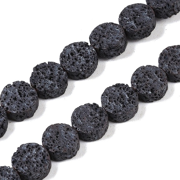 PandaHall Frosted Natural Lava Rock Beads Strands, Flat Round, 6.5x3mm, Hole: 1mm, about 62pcs/strand, 15.75''(40cm) Lava Rock Flat Round
PandaHall Frosted Natural Lava Rock Beads Strands, Flat Round, 6.5x3mm, Hole: 1mm, about 62pcs/strand, 15.75''(40cm) Lava Rock Flat Round