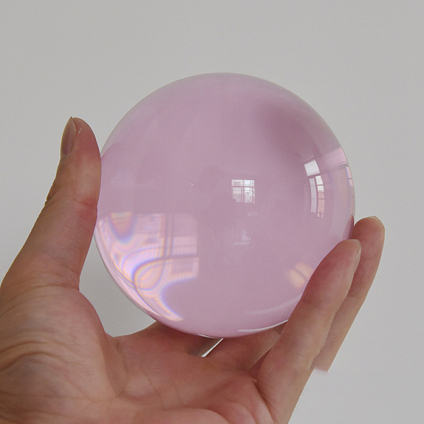 PandaHall Glass Display Decorations, Crystal Ball, Round, Pink, 30mm Glass Round Pink
PandaHall Glass Display Decorations, Crystal Ball, Round, Pink, 30mm Glass Round Pink