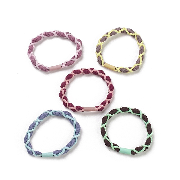 PandaHall Nylon Elastic Hair Ties, Ponytail Holder, with Plastic Beads, Girls Hair Accessories, Mixed Color, 4.5~6mm, Inner Diameter: 42mm..., Multicolor
PandaHall Nylon Elastic Hair Ties, Ponytail Holder, with Plastic Beads, Girls Hair Accessories, Mixed Color, 4.5~6mm, Inner Diameter: 42mm..., Multicolor