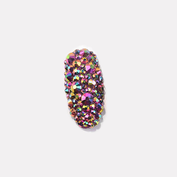PandaHall Glass Rhinestone Flat Back Cabochons, Back Plated, Faceted, Half Round, Rose AB, 1.9~2x1mm, about 1440pcs/bag Glass Rhinestone..., Pink
PandaHall Glass Rhinestone Flat Back Cabochons, Back Plated, Faceted, Half Round, Rose AB, 1.9~2x1mm, about 1440pcs/bag Glass Rhinestone..., Pink
