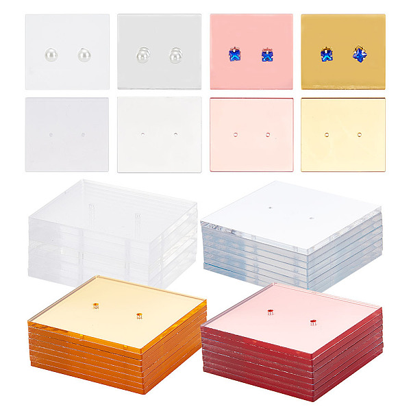PandaHall arricraft 32 Pcs Acrylic Earring Display Card, 4 Colors Mirror Effect Hanging Earring Cards Jewelry Organizer Cards Holder for..., Multicolor
PandaHall arricraft 32 Pcs Acrylic Earring Display Card, 4 Colors Mirror Effect Hanging Earring Cards Jewelry Organizer Cards Holder for..., Multicolor