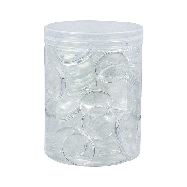 PandaHall Transparent Glass Cabochons, Half Round/Dome, Clear, 24.5~25x6~7mm Glass Half Round Clear
PandaHall Transparent Glass Cabochons, Half Round/Dome, Clear, 24.5~25x6~7mm Glass Half Round Clear