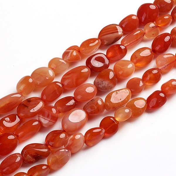PandaHall Natural Botswana Agate Beads Strands, Tumbled Stone, Nuggets, 6.5~9.5x5.5~7.5x3.5~5.5mm, Hole: 0.8mm, about 50pcs/Strand, 15.67...
PandaHall Natural Botswana Agate Beads Strands, Tumbled Stone, Nuggets, 6.5~9.5x5.5~7.5x3.5~5.5mm, Hole: 0.8mm, about 50pcs/Strand, 15.67...
