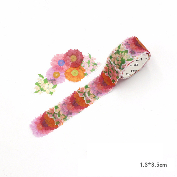 PandaHall Adhesive Paper Decorative Tape, for Scrapbook, Gifts, Diary, Album, Stationery and Journals Supplies, Flower Pattern, 35x13mm...
PandaHall Adhesive Paper Decorative Tape, for Scrapbook, Gifts, Diary, Album, Stationery and Journals Supplies, Flower Pattern, 35x13mm...