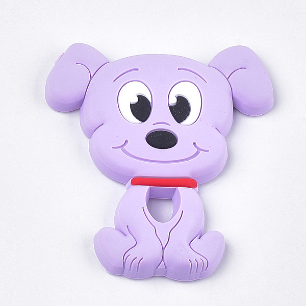 PandaHall Food Grade Eco-Friendly Silicone Puppy Beads, Chewing Beads For Teethers, DIY Nursing Necklaces Making, Beagle Dog, Plum..., Purple
PandaHall Food Grade Eco-Friendly Silicone Puppy Beads, Chewing Beads For Teethers, DIY Nursing Necklaces Making, Beagle Dog, Plum..., Purple