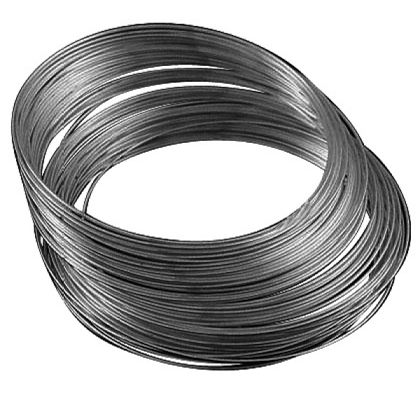 PandaHall Carbon Steel Memory Wire, for Collar Necklace Making, Necklace Wire, Gunmetal, 11.5cm, Wire: 0.6mm(22 Gauge), 100circles/set Steel...
PandaHall Carbon Steel Memory Wire, for Collar Necklace Making, Necklace Wire, Gunmetal, 11.5cm, Wire: 0.6mm(22 Gauge), 100circles/set Steel...