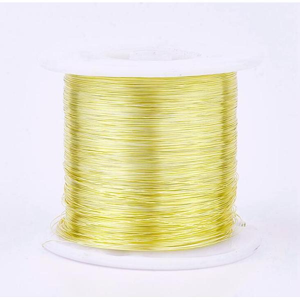 PandaHall Eco-Friendly Round Copper Wire, Copper Beading Wire for Jewelry Making, Long-Lasting Plated, Real 14K Gold Plated, 28 Gauge, 0.3mm...
PandaHall Eco-Friendly Round Copper Wire, Copper Beading Wire for Jewelry Making, Long-Lasting Plated, Real 14K Gold Plated, 28 Gauge, 0.3mm...