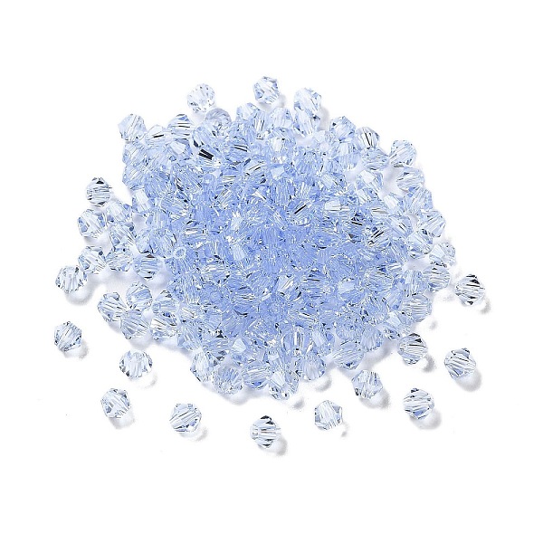 PandaHall Transparent Glass Beads, Bicone, Light Steel Blue, 4x4x3.5mm, Hole: 1mm, 720pcs/bag Glass Bicone
PandaHall Transparent Glass Beads, Bicone, Light Steel Blue, 4x4x3.5mm, Hole: 1mm, 720pcs/bag Glass Bicone