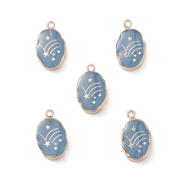 PandaHall Natural Quartz Dyed Pendants, Oval Charms with Golden Brass Edge, 22x13x3~5.5mm, Hole: 1.8mm Quartz Star
PandaHall Natural Quartz Dyed Pendants, Oval Charms with Golden Brass Edge, 22x13x3~5.5mm, Hole: 1.8mm Quartz Star