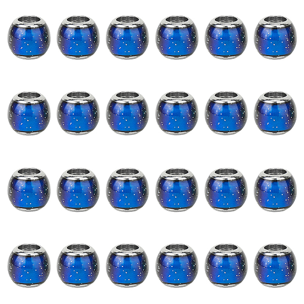 PandaHall HOBBIESAY 24Pcs Glass European Beads, Large Hole Beads, with Platinum Tone Brass Double Cores, Rondelle, Temperature Sensing...
PandaHall HOBBIESAY 24Pcs Glass European Beads, Large Hole Beads, with Platinum Tone Brass Double Cores, Rondelle, Temperature Sensing...