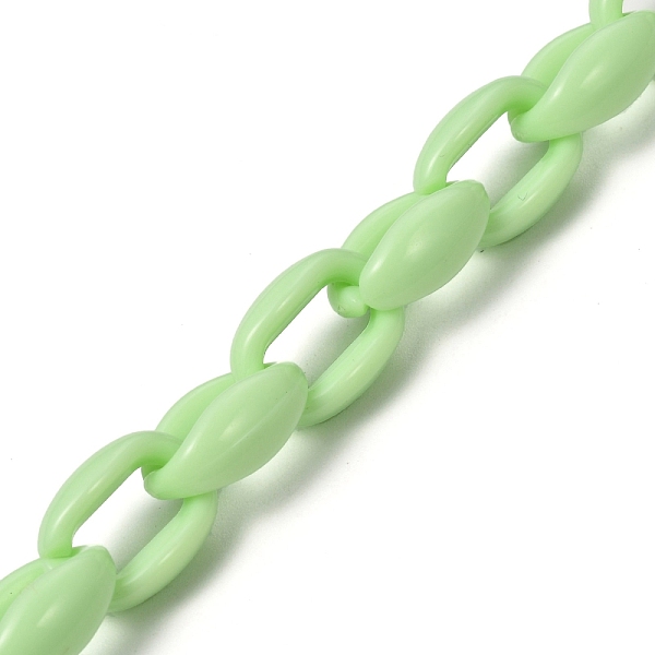 PandaHall Handmade Acrylic Cable Chains, for Handbag Chain Making, Light Green, 16x11x6.5mm, 39.37 inch(1m)/strand Acrylic Green
PandaHall Handmade Acrylic Cable Chains, for Handbag Chain Making, Light Green, 16x11x6.5mm, 39.37 inch(1m)/strand Acrylic Green