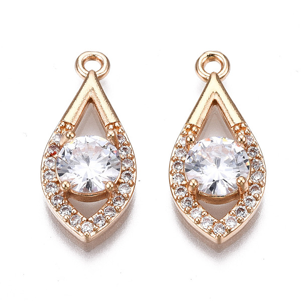 PandaHall Brass Micro Pave Clear Cubic Zirconia Pendants, Long-Lasting Plated, Cadmium Free & Lead Free, Eye, Light Gold, 20.5x9x4mm, Hole...
PandaHall Brass Micro Pave Clear Cubic Zirconia Pendants, Long-Lasting Plated, Cadmium Free & Lead Free, Eye, Light Gold, 20.5x9x4mm, Hole...