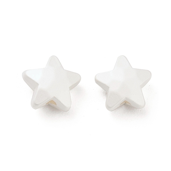 PandaHall Matte Alloy Beads, Star, Matte Silver Color, 10x10x6mm, Hole: 1.4mm Alloy Star
PandaHall Matte Alloy Beads, Star, Matte Silver Color, 10x10x6mm, Hole: 1.4mm Alloy Star