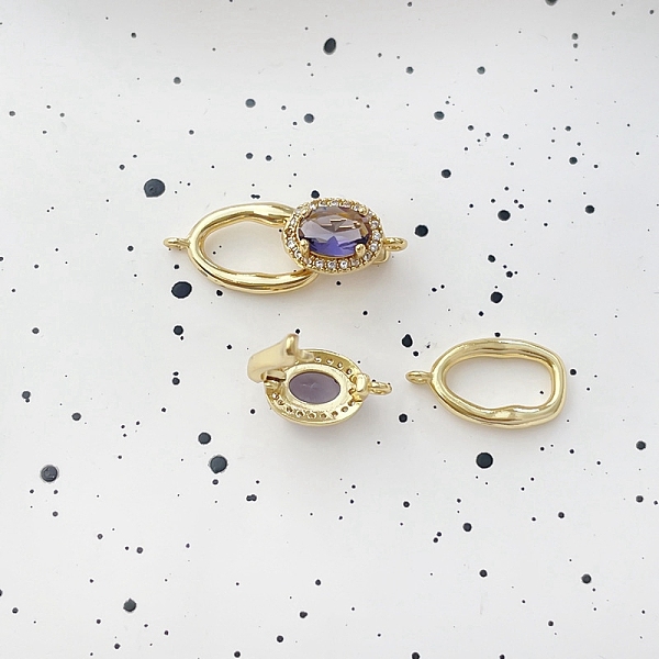PandaHall Cubic Zirconia with Brass Pendants, Oval, Golden, Steel Blue, 23x9mm Brass+Cubic Zirconia
PandaHall Cubic Zirconia with Brass Pendants, Oval, Golden, Steel Blue, 23x9mm Brass+Cubic Zirconia