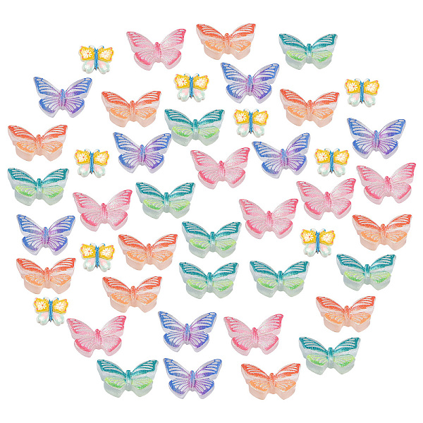 PandaHall SUNNYCLUE 50Pcs 2 Style Resin Cabochons, Butterfly, Mixed Color, 17~23x13~15.5x4~5mm Resin Butterfly Multicolor
PandaHall SUNNYCLUE 50Pcs 2 Style Resin Cabochons, Butterfly, Mixed Color, 17~23x13~15.5x4~5mm Resin Butterfly Multicolor
