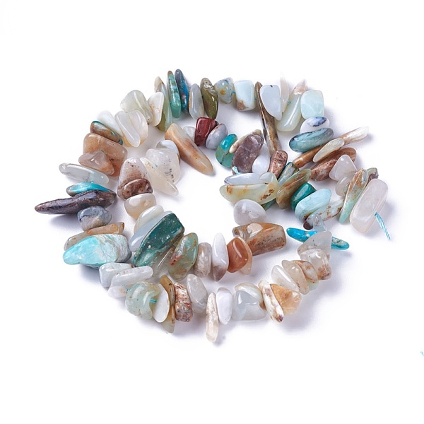 PandaHall Natural Blue Opal Beads Strands, Chips, 12~31x3~14x1~12mm, Hole: 1mm, about 16.1 inch(41cm) Natural Gemstone Chip
PandaHall Natural Blue Opal Beads Strands, Chips, 12~31x3~14x1~12mm, Hole: 1mm, about 16.1 inch(41cm) Natural Gemstone Chip
