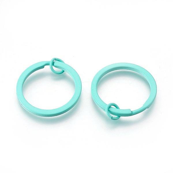 PandaHall Spray Painted Iron Split Key Rings, Keychain Clasp Findings, Lead Free & Nickel Free, Turquoise, 30x2mm, Inner Diameter: 24mm Iron..., Green
PandaHall Spray Painted Iron Split Key Rings, Keychain Clasp Findings, Lead Free & Nickel Free, Turquoise, 30x2mm, Inner Diameter: 24mm Iron..., Green