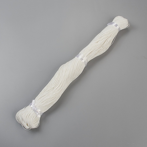 PandaHall Round Waxed Polyester Cord, Taiwan Waxed Cord, Twisted Cord, White, 1mm, about 415.57 yards(380m)/bundle Waxed Polyester Cord...
PandaHall Round Waxed Polyester Cord, Taiwan Waxed Cord, Twisted Cord, White, 1mm, about 415.57 yards(380m)/bundle Waxed Polyester Cord...