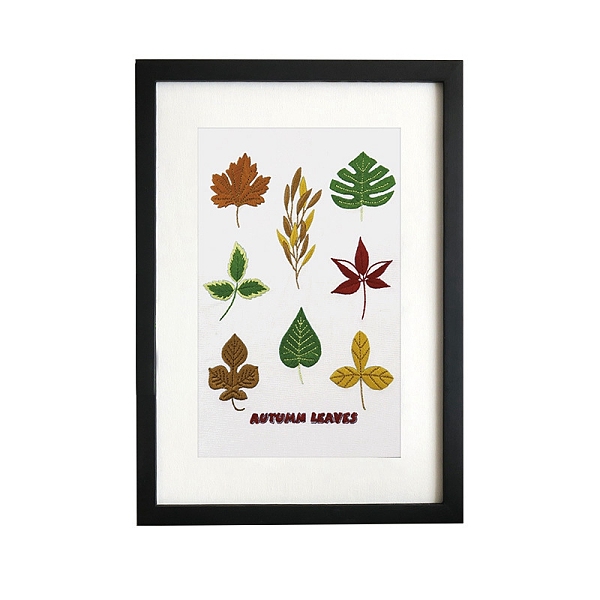 PandaHall Embroidery Starter Kits, including Embroidery Fabric & Thread, Needle, Instruction Sheet, Leaf, 550x440mm Linen Leaf
PandaHall Embroidery Starter Kits, including Embroidery Fabric & Thread, Needle, Instruction Sheet, Leaf, 550x440mm Linen Leaf