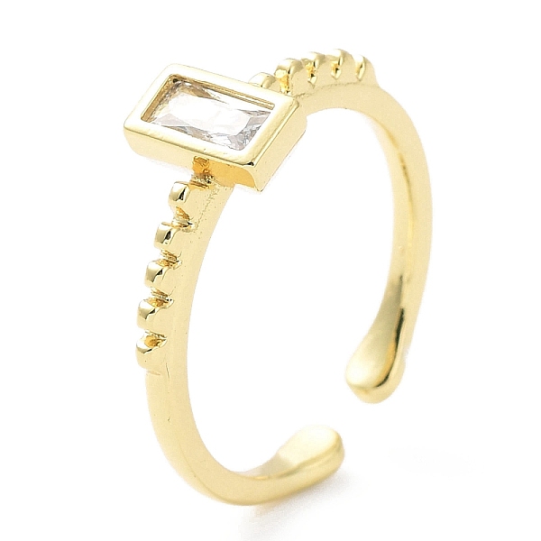 PandaHall Rack Plating Brass Micro Pave Clear Cubic Zirconia Cuff Rings, Rectangle Open Ring for Women, Long-Lasting Plated, Golden, 1.5~3mm...
PandaHall Rack Plating Brass Micro Pave Clear Cubic Zirconia Cuff Rings, Rectangle Open Ring for Women, Long-Lasting Plated, Golden, 1.5~3mm...