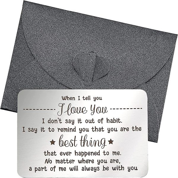 PandaHall Fingerinspire Stainless Steel Blank Thermal Transfer Cards and Paper Envelopes, Gray, 80x55x0.7mm, 2pcs/set Paper None Gray
PandaHall Fingerinspire Stainless Steel Blank Thermal Transfer Cards and Paper Envelopes, Gray, 80x55x0.7mm, 2pcs/set Paper None Gray