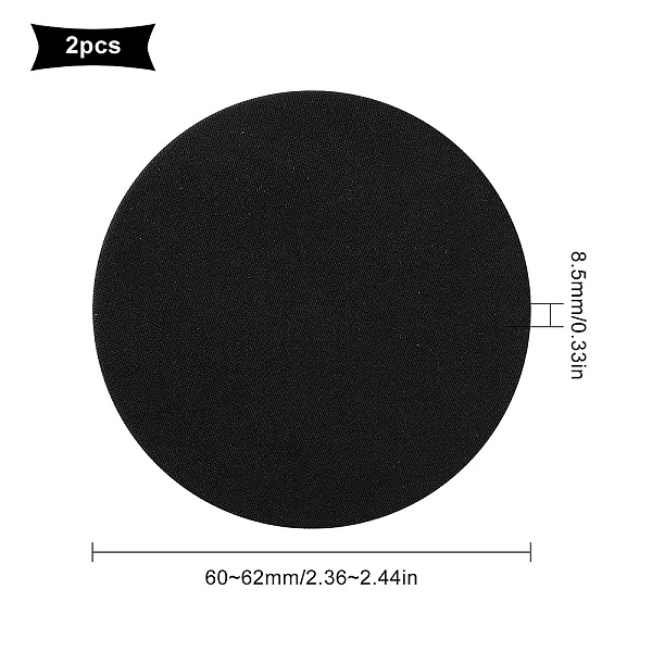 PandaHall Gorgecraft 2PCS Cloth with Soft Nap Mute Cap, for Trumpet Case, Prevent Dirty Cap, Black, 60~62x8.5mm, 2Pcs/Bag Cloth Black
PandaHall Gorgecraft 2PCS Cloth with Soft Nap Mute Cap, for Trumpet Case, Prevent Dirty Cap, Black, 60~62x8.5mm, 2Pcs/Bag Cloth Black