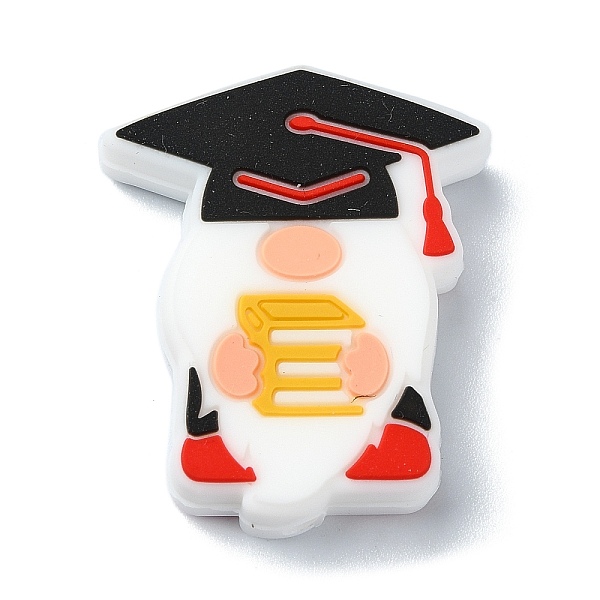PandaHall Graduation Theme Silicone Beads, DIY Nursing Necklaces Making, Gnome, 30x25x8mm, Hole: 2mm Silicone Gnome Red
PandaHall Graduation Theme Silicone Beads, DIY Nursing Necklaces Making, Gnome, 30x25x8mm, Hole: 2mm Silicone Gnome Red