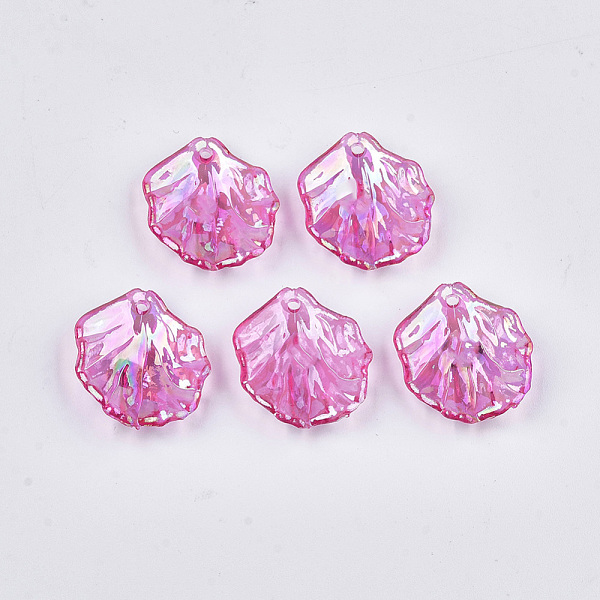 PandaHall Transparent Acrylic Pendants, AB Color, Leaf, Deep Pink, 19x17x4~5mm, Hole: 1.2mm, about 1360pcs/500g Acrylic Leaf Pink
PandaHall Transparent Acrylic Pendants, AB Color, Leaf, Deep Pink, 19x17x4~5mm, Hole: 1.2mm, about 1360pcs/500g Acrylic Leaf Pink