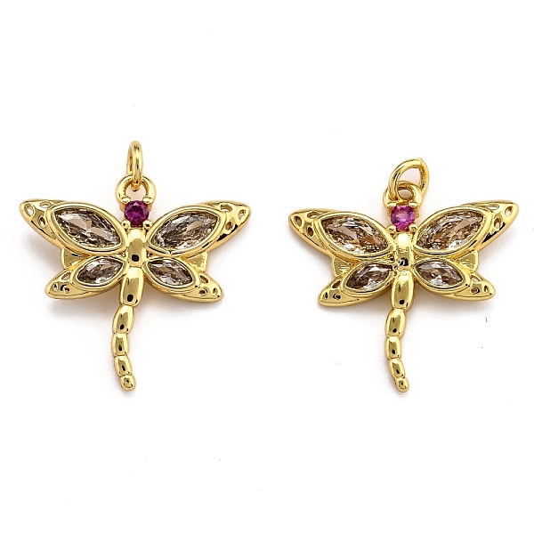PandaHall Brass Micro Pave Clear Cubic Zirconia Pendants, Long-Lasting Plated, Dragonfly, Real 18K Gold Plated, 17.5x18.5x2.5mm, Hole: 2.4mm...
PandaHall Brass Micro Pave Clear Cubic Zirconia Pendants, Long-Lasting Plated, Dragonfly, Real 18K Gold Plated, 17.5x18.5x2.5mm, Hole: 2.4mm...