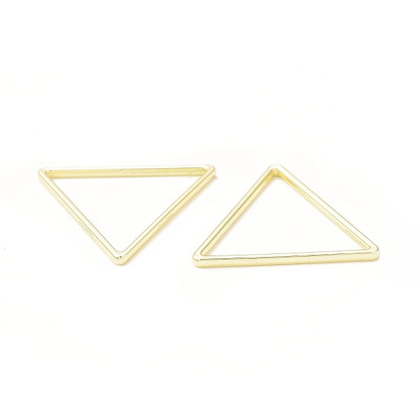 PandaHall Rack Plating Alloy Linking Rings, Cadmium Free & Nickel Free & Lead Free, Triangle, Light Gold, 21x24x1.5mm, Inner Diameter...
PandaHall Rack Plating Alloy Linking Rings, Cadmium Free & Nickel Free & Lead Free, Triangle, Light Gold, 21x24x1.5mm, Inner Diameter...
