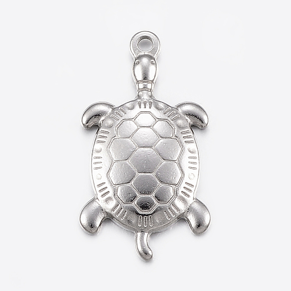 PandaHall 304 Stainless Steel Pendants, Tortoise, Stainless Steel Color, 31x17x3mm, Hole: 2mm 304 Stainless Steel Tortoise
PandaHall 304 Stainless Steel Pendants, Tortoise, Stainless Steel Color, 31x17x3mm, Hole: 2mm 304 Stainless Steel Tortoise